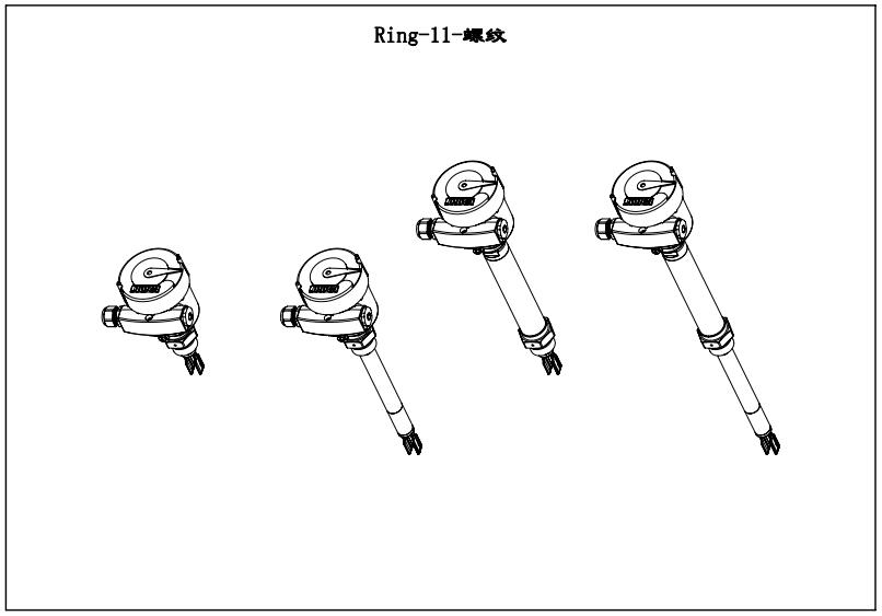 Ring-11防腐型音叉液位開關（螺紋）